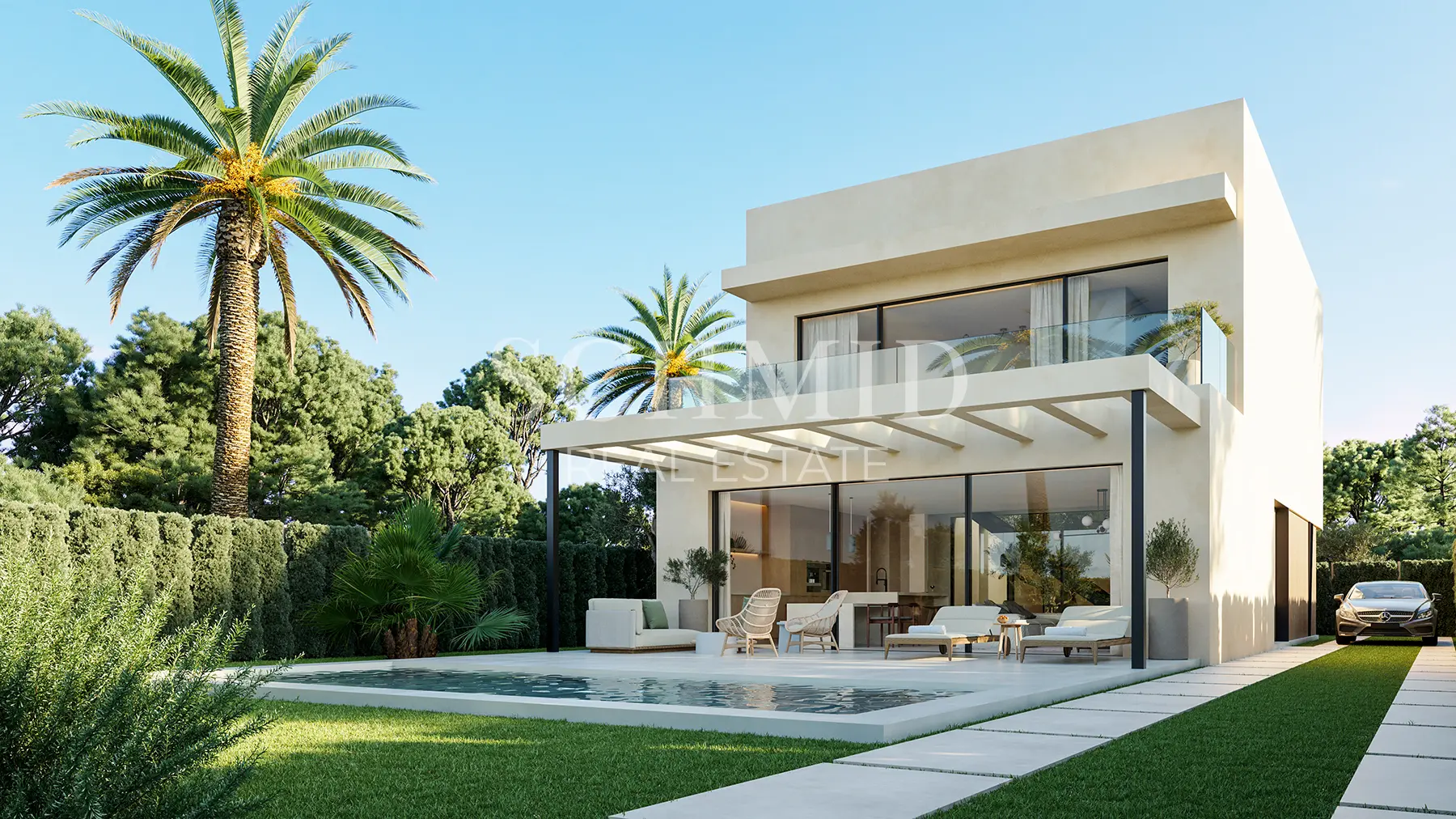 Moderne Neubau Villa mit Pool in El Toro bei Santa Ponsa