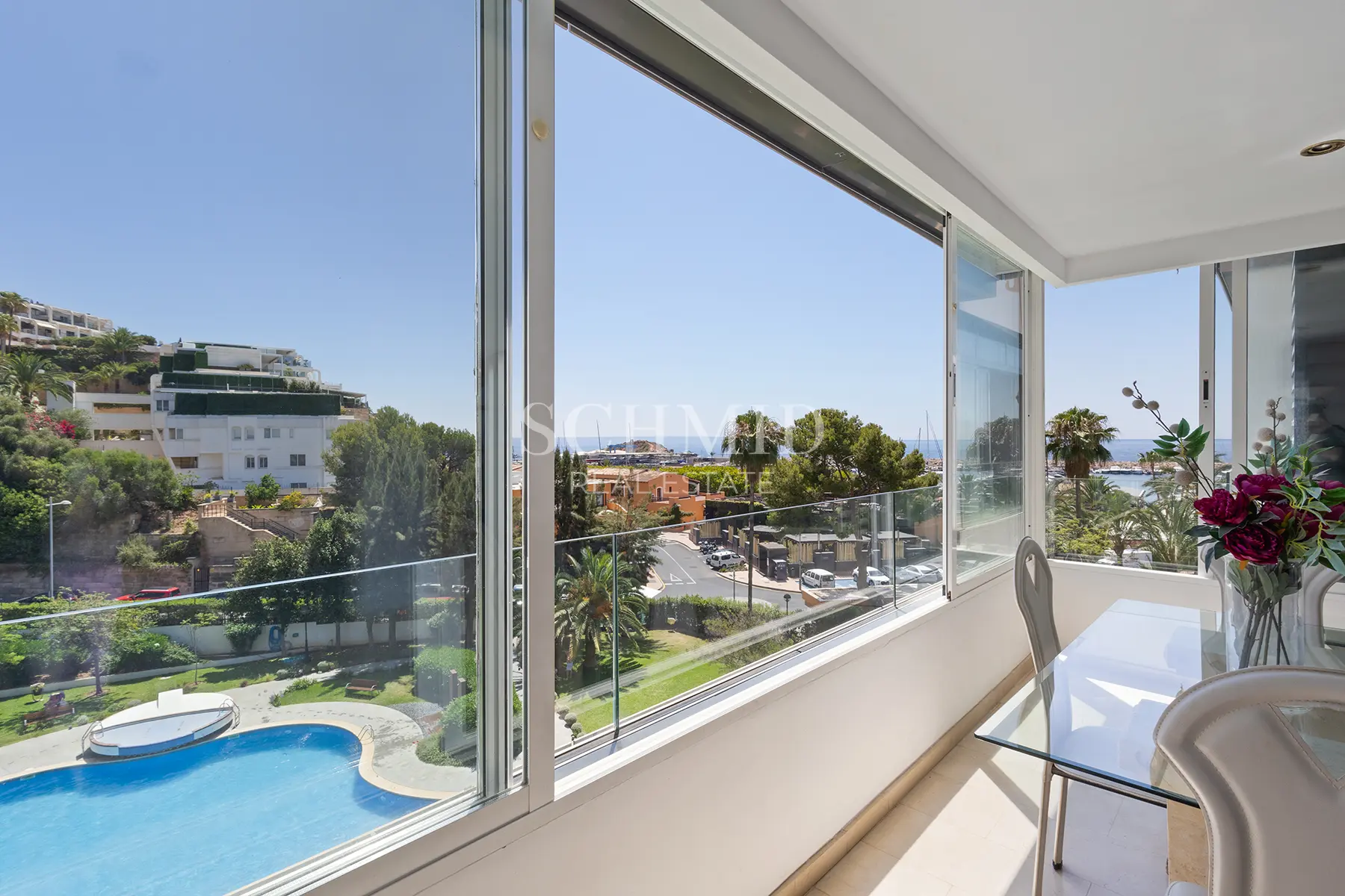 Wohnung mit Meerblick in Puerto Portals