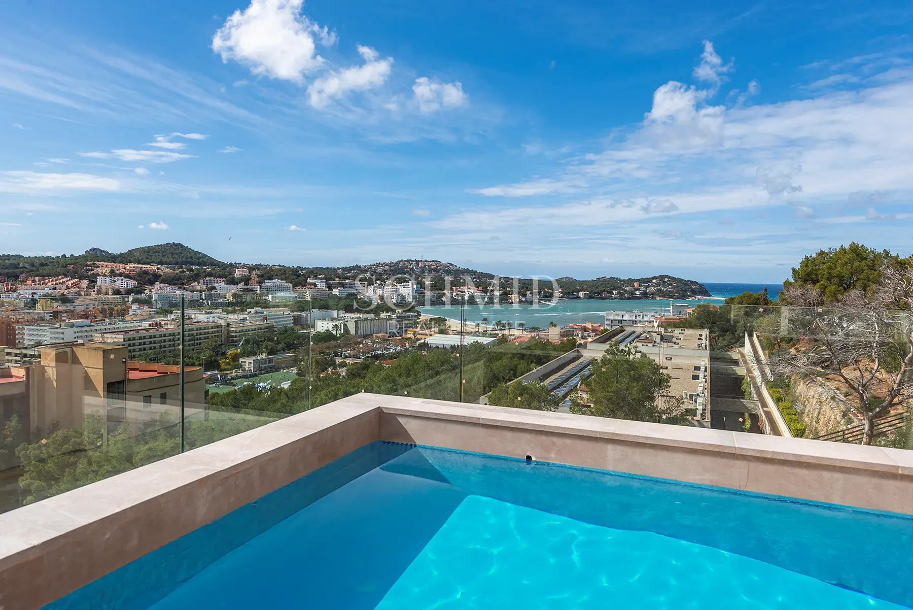 Modernes Neubau Penthaus mit Meerblick in Santa Ponsa