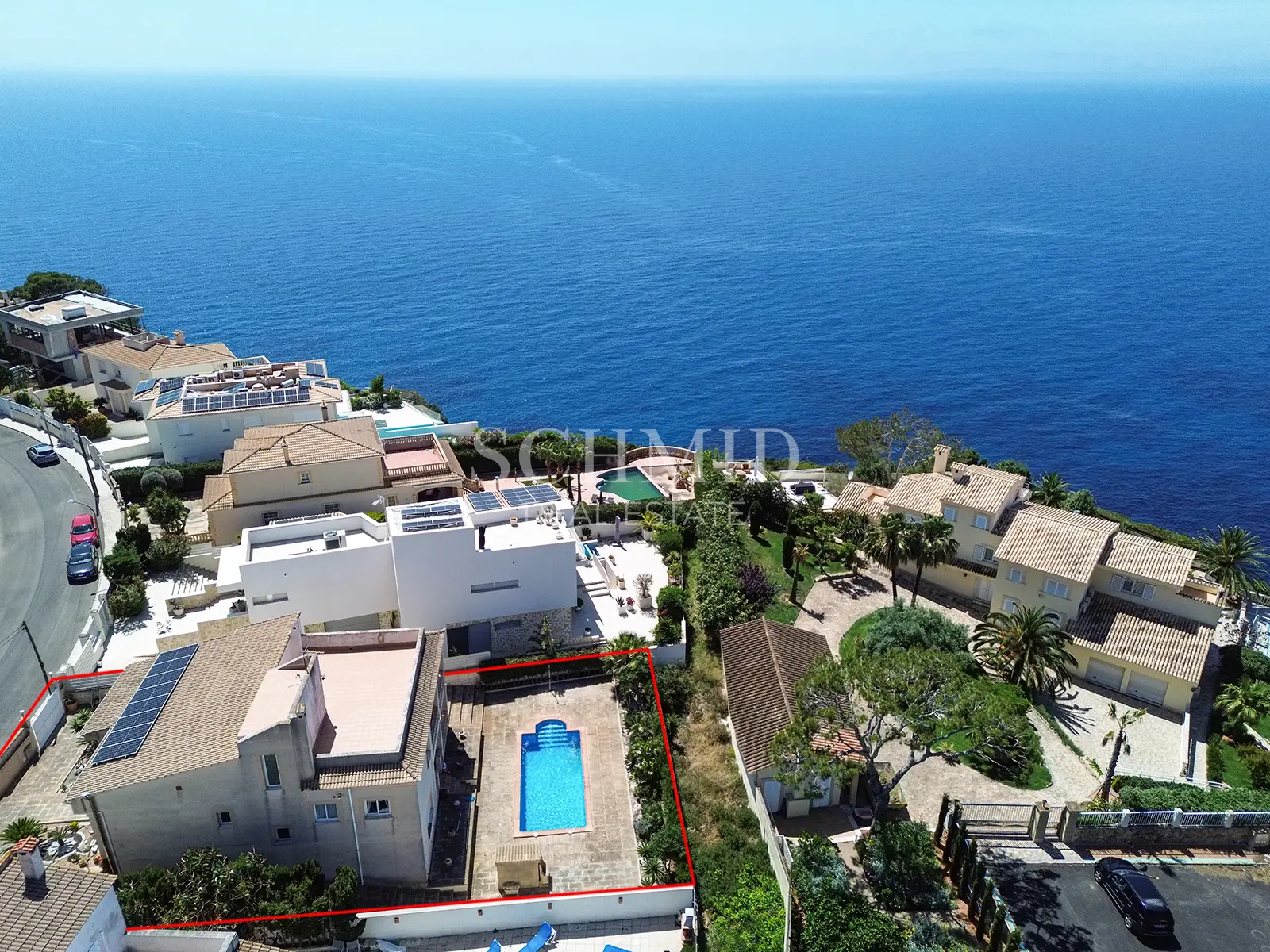 House in Bahía Grande with sea view and etv-license