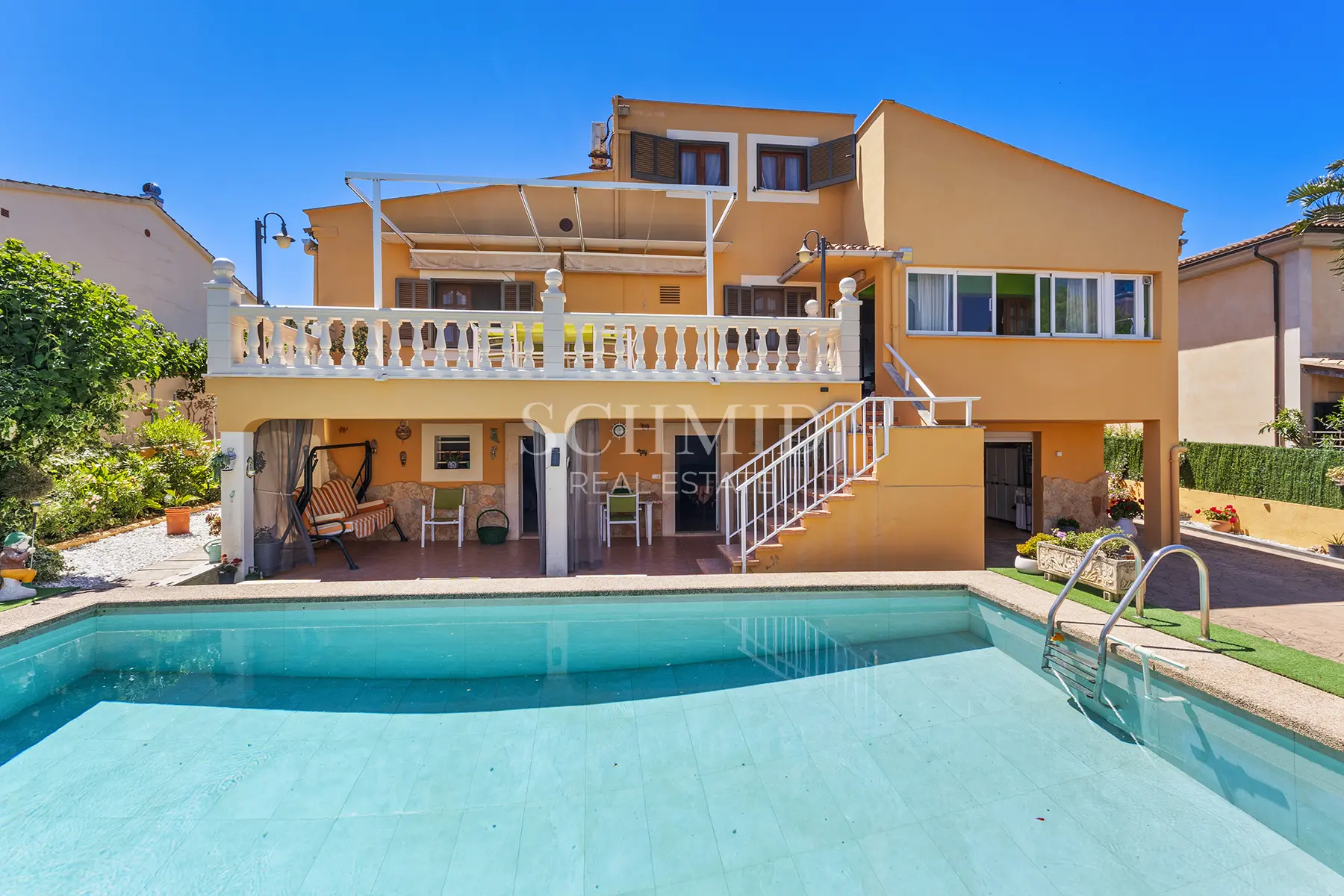 Mediterranean House in Badia Blava with sea view
