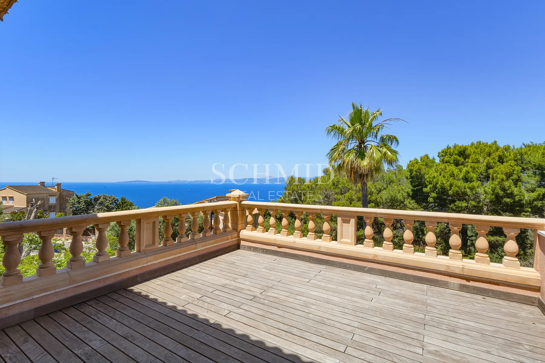 Mediterranean House in Badia Blava with sea view